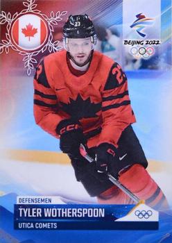 2022 BY Cards Beijing Olympics (Unlicensed) #CAN/OLYMP/2022-06 Tyler Wotherspoon Front