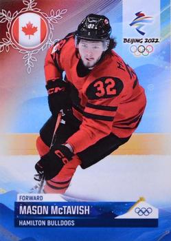 2022 BY Cards Beijing Olympics (Unlicensed) #CAN/OLYMP/2022-20 Mason McTavish Front
