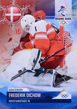 2022 BY Cards Beijing Olympics (Unlicensed) #DEN/OLYMP/2022-01 Frederik Dichow Front