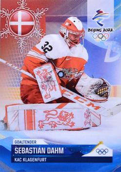 2022 BY Cards Beijing Olympics (Unlicensed) #DEN/OLYMP/2022-02 Sebastian Dahm Front