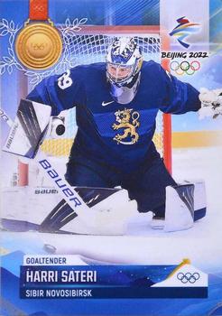 2022 BY Cards Beijing Olympics (Unlicensed) #FIN/OLYMP/2022-01 Harri Sateri Front