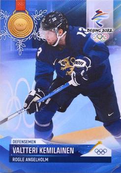 2022 BY Cards Beijing Olympics (Unlicensed) #FIN/OLYMP/2022-07 Valtteri Kemilainen Front