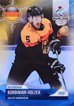 2022 BY Cards Beijing Olympics (Unlicensed) #GER/OLYMP/2022-04 Korbinian Holzer Front