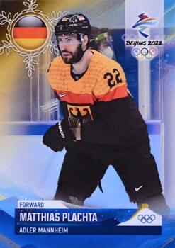 2022 BY Cards Beijing Olympics (Unlicensed) #GER/OLYMP/2022-14 Matthias Plachta Front