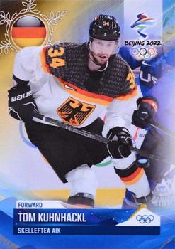 2022 BY Cards Beijing Olympics (Unlicensed) #GER/OLYMP/2022-15 Tom Kuhnhackl Front