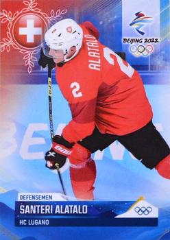 2022 BY Cards Beijing Olympics (Unlicensed) #SUI/OLYMP/2022-03 Santeri Alatalo Front