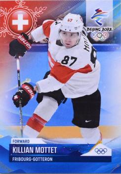 2022 BY Cards Beijing Olympics (Unlicensed) #SUI/OLYMP/2022-22 Killian Mottet Front