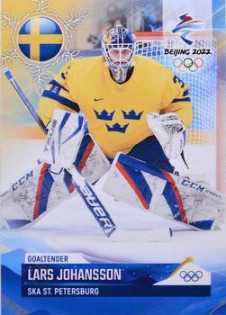 2022 BY Cards Beijing Olympics (Unlicensed) #SWE/OLYMP/2022-01 Lars Johansson Front