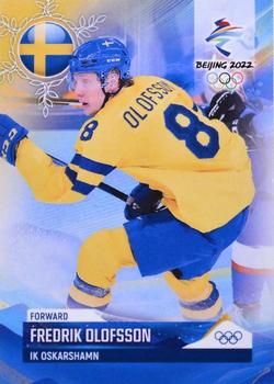 2022 BY Cards Beijing Olympics (Unlicensed) #SWE/OLYMP/2022-10 Fredrik Olofsson Front