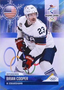 2022 BY Cards Beijing Olympics (Unlicensed) #USA/OLYMP/2022-10 Brian Cooper Front