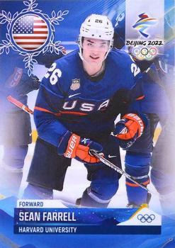 2022 BY Cards Beijing Olympics (Unlicensed) #USA/OLYMP/2022-20 Sean Farrell Front
