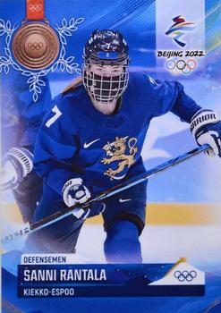 2022 BY Cards Beijing Olympics (Unlicensed) #FIN/OLYMP/2022-33 Sanni Rantala Front