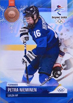 2022 BY Cards Beijing Olympics (Unlicensed) #FIN/OLYMP/2022-40 Petra Nieminen Front