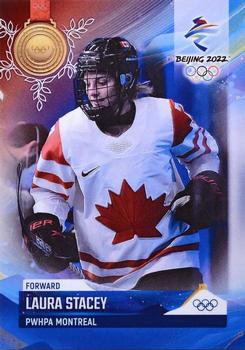 2022 BY Cards Beijing Olympics (Unlicensed) #CAN/OLYMP/2022-37 Laura Stacey Front