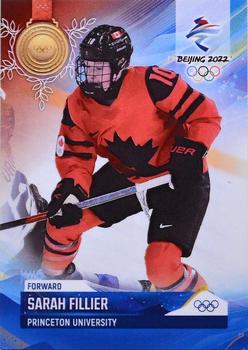 2022 BY Cards Beijing Olympics (Unlicensed) #CAN/OLYMP/2022-38 Sarah Fillier Front