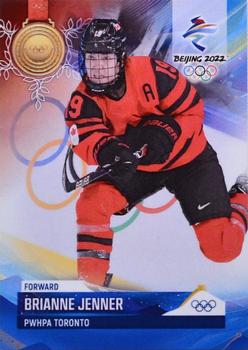 2022 BY Cards Beijing Olympics (Unlicensed) #CAN/OLYMP/2022-41 Brianne Jenner Front