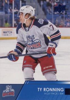 2021-22 Upper Deck AHL - Blue #1 Ty Ronning Front