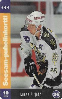 1994 Seesam Turun Palloseura Phonecards #D107 Lasse Pirjetä Front