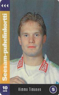 1994 Seesam Turun Palloseura Phonecards #D108 Kimmo Timonen Front
