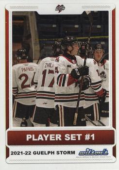 2021-22 Guelph Storm (OHL) #NNO Player Set #1 Front