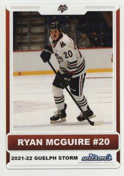 2021-22 Guelph Storm (OHL) #NNO Ryan McGuire Front