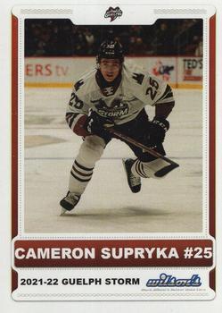 2021-22 Guelph Storm (OHL) #NNO Cameron Supryka Front