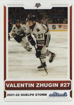 2021-22 Guelph Storm (OHL) #NNO Valentin Zhugin Front