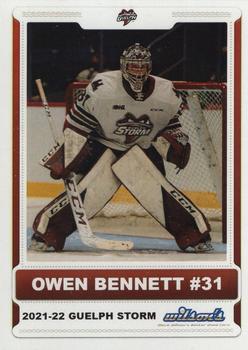 2021-22 Guelph Storm (OHL) #NNO Owen Bennett Front