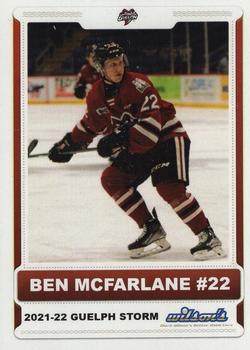 2021-22 Guelph Storm (OHL) #NNO Ben McFarlane Front