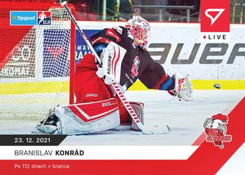 2021-22 SportZoo Live Tipsport ELH #L-068 Branislav Konrad Front