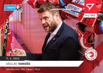 2021-22 SportZoo Live Tipsport ELH #L-097 Vaclav Varada Front