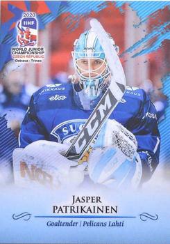 2020 BY Cards IIHF U20 World Championship (Unlicensed) #FIN/U20/2020-03 Jasper Patrikainen Front