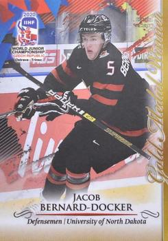 2020 BY Cards IIHF U20 World Championship (Unlicensed) #CAN/U20/2020-07 Jacob Bernard-Docker Front