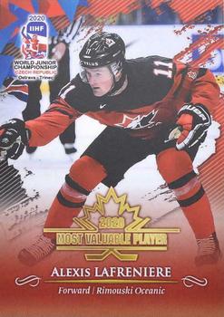 2020 BY Cards IIHF U20 World Championship (Unlicensed) #CAN/U20/2020-27 Alexis Lafreniere Front