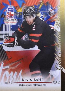 2020 BY Cards IIHF U20 World Championship (Unlicensed) #CAN/U20/2020-31 Kevin Bahl Front