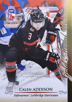 2020 BY Cards IIHF U20 World Championship (Unlicensed) #CAN/U20/2020-32 Calen Addison Front