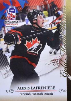 2020 BY Cards IIHF U20 World Championship (Unlicensed) #CAN/U20/2020-41 Alexis Lafreniere Front