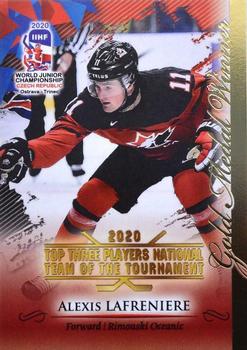 2020 BY Cards IIHF U20 World Championship (Unlicensed) #CAN/U20/2020-53 Alexis Lafreniere Front