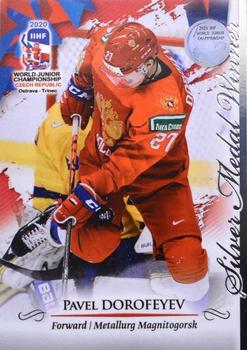 2020 BY Cards IIHF U20 World Championship (Unlicensed) #RUS/U20/2020-49 Pavel Dorofeyev Front