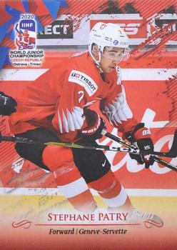 2020 BY Cards IIHF U20 World Championship (Unlicensed) #SUI/U20/2020-12 Stephane Patry Front