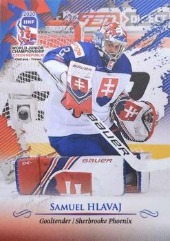 2020 BY Cards IIHF U20 World Championship (Unlicensed) #SVK/U20/2020-02 Samuel Hlavaj Front