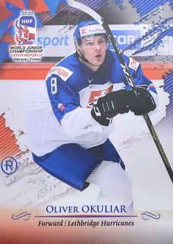 2020 BY Cards IIHF U20 World Championship (Unlicensed) #SVK/U20/2020-11 Oliver Okuliar Front