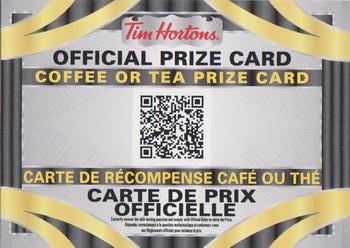 2022-23 Upper Deck Tim Hortons #NNO Coffee or Tea Prize Card Front