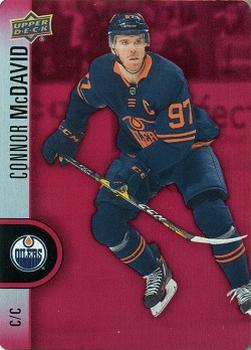 2022-23 Upper Deck Tim Hortons - Red Die Cuts #DC-1 Connor McDavid Front