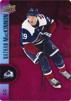 2022-23 Upper Deck Tim Hortons - Red Die Cuts #DC-3 Nathan MacKinnon Front