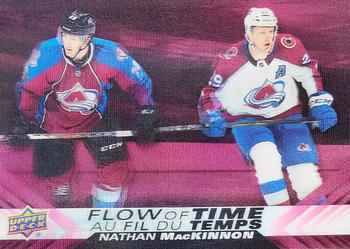2022-23 Upper Deck Tim Hortons - Flow of Time #NT-9 Nathan MacKinnon Front