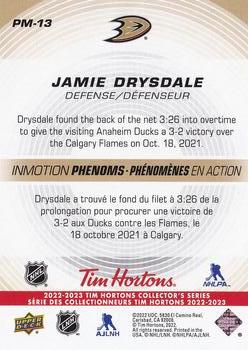 2022-23 Upper Deck Tim Hortons - InMotion Phenoms #PM-13 Jamie Drysdale Back