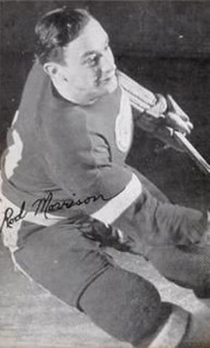1947-48 J.D. McCarthy Detroit Red Wings Postcards #NNO Rod Morrison Front