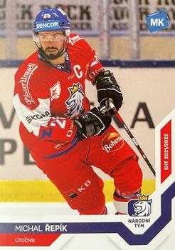 2021-22 Moje karticky Czech Ice Hockey Team #1 Michal Repik Front