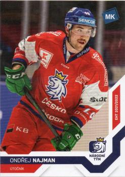 2021-22 Moje karticky Czech Ice Hockey Team #9 Ondrej Najman Front